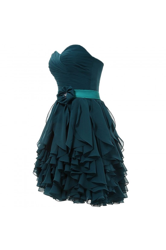 A-Line Sweetheart Short Chiffon Prom Evening Formal Party Dresses ED010389 A-Line Sweetheart Short Chiffon Prom Evening Formal Party Dresses ED010389