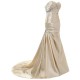 Trumpet/Mermaid Sweetheart Long Beaded Prom Evening Formal Party Dresses ED010394