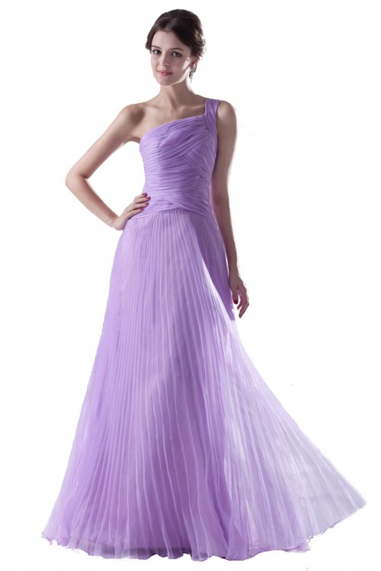 A-Line One-Shoulder Long Purple Pleated Prom Evening Formal Party Dresses ED010398 A-Line One-Shoulder Long Purple Pleated Prom Evening Formal Party Dresses ED010398