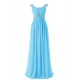 Sheath/Column Beaded Long Blue Chiffon Prom Evening Formal Party Dresses ED010409 Sheath/Column Beaded Long Blue Chiffon Prom Evening Formal Party Dresses ED010409