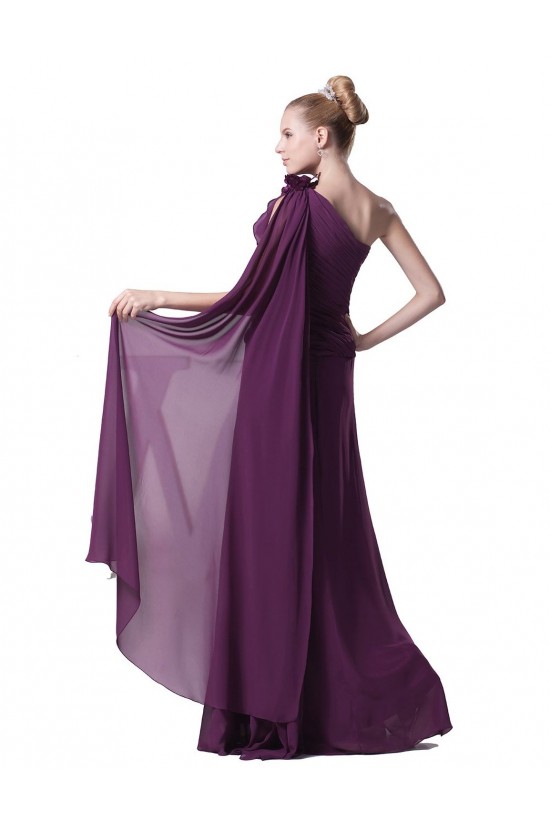 A-Line One-Shoulder Long Purple Chiffon Prom Evening Formal Party Dresses ED010429 A-Line One-Shoulder Long Purple Chiffon Prom Evening Formal Party Dresses ED010429