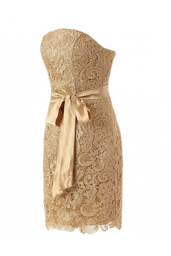 Strapless Short Prom Evening Formal Party Dresses ED010446