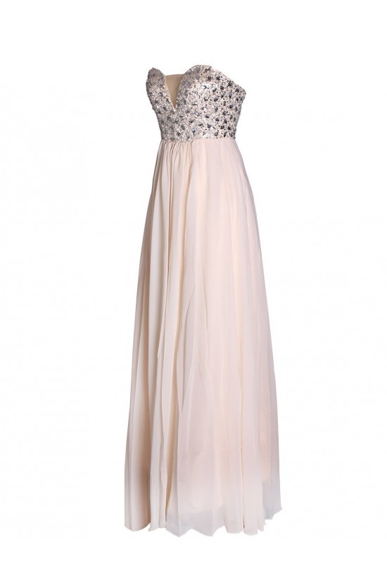 A-Line Sweetheart Beaded Long Chiffon Prom Evening Formal Party Dresses ED010451 A-Line Sweetheart Beaded Long Chiffon Prom Evening Formal Party Dresses ED010451