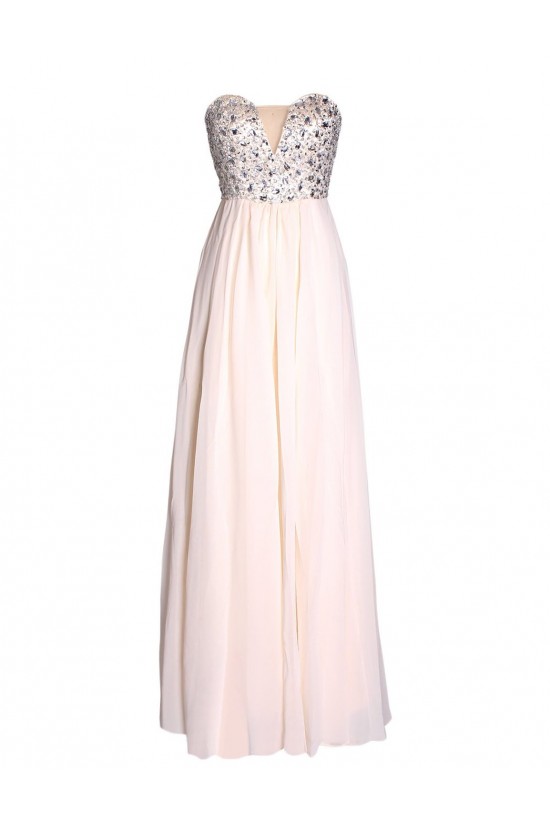A-Line Sweetheart Beaded Long Chiffon Prom Evening Formal Party Dresses ED010451 A-Line Sweetheart Beaded Long Chiffon Prom Evening Formal Party Dresses ED010451