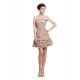 A-Line Strapless Short Beaded Chiffon Prom Evening Formal Party Dresses ED010456 A-Line Strapless Short Beaded Chiffon Prom Evening Formal Party Dresses ED010456