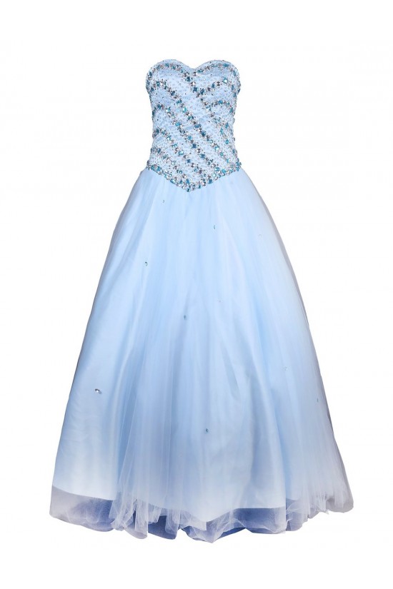 A-Line Sweetheart Beaded Long Blue Prom Evening Formal Party Dresses ED010463 A-Line Sweetheart Beaded Long Blue Prom Evening Formal Party Dresses ED010463