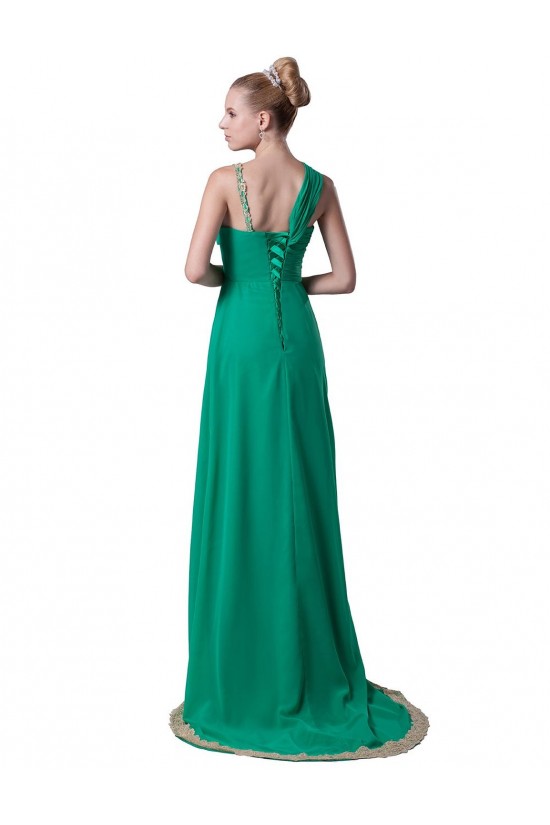 Empire Long Green Chiffon Prom Evening Formal Party Dresses/Maternity Evening Dresses ED010467 Empire Long Green Chiffon Prom Evening Formal Party Dresses/Maternity Evening Dresses ED010467