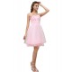A-Line Spaghetti Strap Beaded Short Pink Prom Evening Formal Party Dresses ED010472 A-Line Spaghetti Strap Beaded Short Pink Prom Evening Formal Party Dresses ED010472