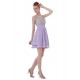 A-Line Beaded Short Chiffon Prom Evening Formal Party Dresses ED010478