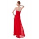 A-Line Spaghetti Strap Long Red Chiffon Prom Evening Formal Party Dresses ED010495 A-Line Spaghetti Strap Long Red Chiffon Prom Evening Formal Party Dresses ED010495