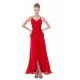 A-Line Spaghetti Strap Long Red Chiffon Prom Evening Formal Party Dresses ED010495 A-Line Spaghetti Strap Long Red Chiffon Prom Evening Formal Party Dresses ED010495
