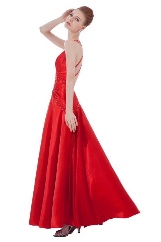 A-Line Spaghetti Strap Beaded Long Blue Prom Evening Formal Party Dresses ED010500 A-Line Spaghetti Strap Beaded Long Blue Prom Evening Formal Party Dresses ED010500