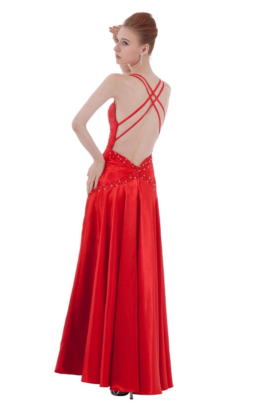 A-Line Spaghetti Strap Beaded Long Blue Prom Evening Formal Party Dresses ED010500 A-Line Spaghetti Strap Beaded Long Blue Prom Evening Formal Party Dresses ED010500