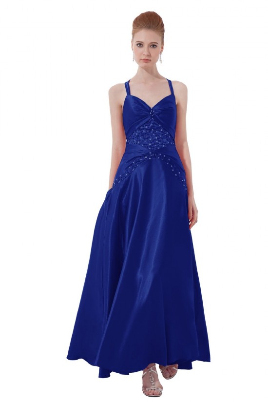 A-Line Spaghetti Strap Beaded Long Blue Prom Evening Formal Party Dresses ED010500 A-Line Spaghetti Strap Beaded Long Blue Prom Evening Formal Party Dresses ED010500