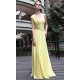 A-Line One-Shoulder Beaded Long Chiffon Prom Evening Formal Party Dresses ED010517