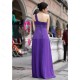 Empire One-Shoulder Beaded Long Purple Chiffon Prom Evening Formal Party Dresses/Maternity Evening Dresses ED010537 Empire One-Shoulder Beaded Long Purple Chiffon Prom Evening Formal Party Dresses/Maternity Evening Dresses ED010537