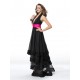 A-Line Halter Long Black Prom Evening Formal Party Dresses ED010562