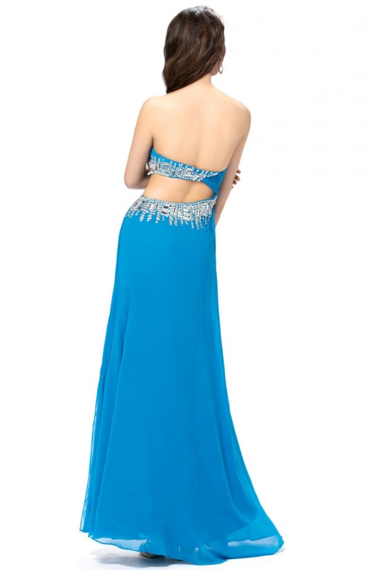 Sheath/Column Sweetheart Long Blue Beaded Prom Evening Formal Party Dresses ED010564 Sheath/Column Sweetheart Long Blue Beaded Prom Evening Formal Party Dresses ED010564