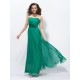 Sheath/Column Strapless Long Green Chiffon Prom Evening Formal Party Dresses ED010568 Sheath/Column Strapless Long Green Chiffon Prom Evening Formal Party Dresses ED010568