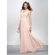 A-Line V-Neck Beaded Long Chiffon Prom Evening Formal Party Dresses ED010577