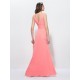 A-Line V-Neck Long Chiffon Prom Evening Formal Party Dresses ED010590 A-Line V-Neck Long Chiffon Prom Evening Formal Party Dresses ED010590