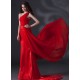 A-Line One-Shoulder Long Red Chiffon Prom Evening Formal Party Dresses ED010622 A-Line One-Shoulder Long Red Chiffon Prom Evening Formal Party Dresses ED010622