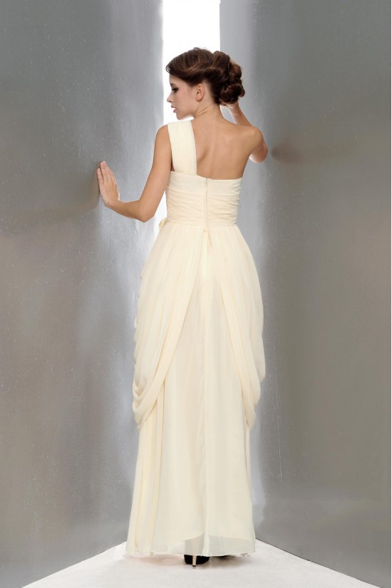 Column One-Shoulder Beaded Long Chiffon Prom Evening Formal Party Dresses ED010655 Column One-Shoulder Beaded Long Chiffon Prom Evening Formal Party Dresses ED010655