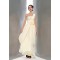 Column One-Shoulder Beaded Long Chiffon Prom Evening Formal Party Dresses ED010655