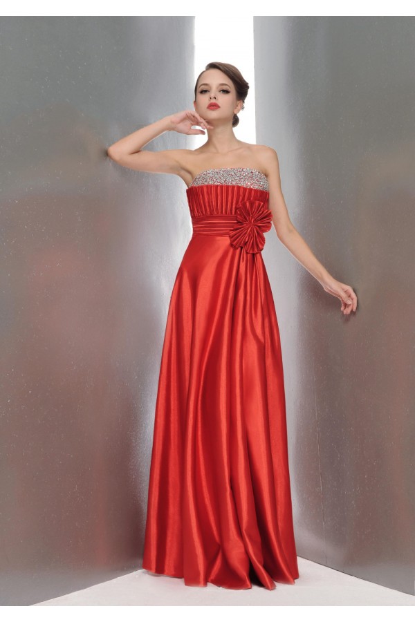 Red Long Prom Dress Formal Party Dress Prom Dress main image 1