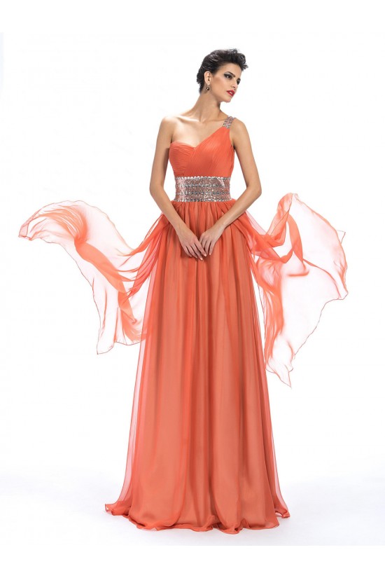 A-Line One-Shoulder Beaded Sequin Long Chiffon Prom Evening Formal Party Dresses ED010657 A-Line One-Shoulder Beaded Sequin Long Chiffon Prom Evening Formal Party Dresses ED010657