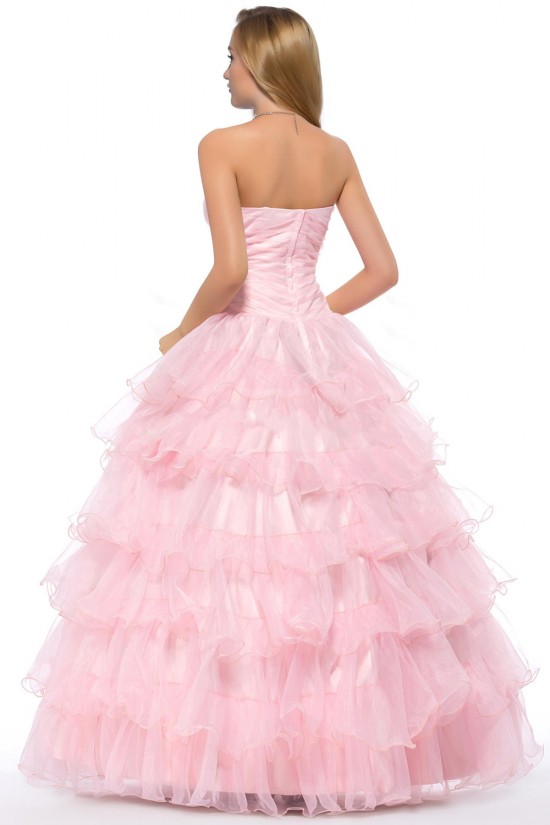 Ball Gown Sweetheart Beaded Long Pink Prom Evening Formal Party Dresses ED010667 Ball Gown Sweetheart Beaded Long Pink Prom Evening Formal Party Dresses ED010667