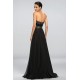 Empire Sweetheart Beaded Long Black Chiffon Prom Evening Formal Party Dresses Maternity Evening Dresses ED010683