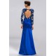 Trumpet/Mermaid Long Sleeves Long Blue Prom Evening Formal Party Dresses ED010685 Trumpet/Mermaid Long Sleeves Long Blue Prom Evening Formal Party Dresses ED010685