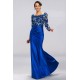 Trumpet/Mermaid Long Sleeves Long Blue Prom Evening Formal Party Dresses ED010685 Trumpet/Mermaid Long Sleeves Long Blue Prom Evening Formal Party Dresses ED010685