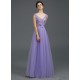 A-Line Off-the-Shoulder Beaded Long Prom Evening Formal Party Dresses ED010708