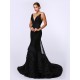 Trumpet/Mermaid Long Black Prom Evening Formal Party Dresses ED010714 Trumpet/Mermaid Long Black Prom Evening Formal Party Dresses ED010714