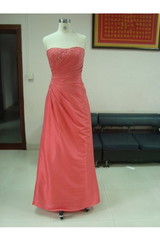 A-Line Strapless Long Prom Evening Formal Party Dresses ED010738 A-Line Strapless Long Prom Evening Formal Party Dresses ED010738