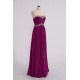 Sheath/Column Strapless Beaded Long Chiffon Prom Evening Formal Party Dresses ED010757