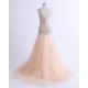 A-Line Beaded Long Prom Evening Formal Party Dresses ED010764