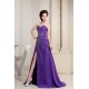 A-Line Sweetheart Beaded Long Purple Chiffon Prom Evening Dresses ED010810 A-Line Sweetheart Beaded Long Purple Chiffon Prom Evening Dresses ED010810