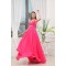 A-Line Halter Beaded Long Chiffon Prom Evening Dresses ED010820