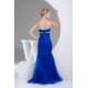 Trumpet/Mermaid Sweetheart Beaded Long Blue Prom Evening Dresses ED010838 Trumpet/Mermaid Sweetheart Beaded Long Blue Prom Evening Dresses ED010838