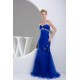 Trumpet/Mermaid Sweetheart Beaded Long Blue Prom Evening Dresses ED010838 Trumpet/Mermaid Sweetheart Beaded Long Blue Prom Evening Dresses ED010838