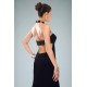 Long Black Beaded Prom Evening Dresses ED010844 Long Black Beaded Prom Evening Dresses ED010844