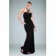 Long Black Beaded Prom Evening Dresses ED010844 Long Black Beaded Prom Evening Dresses ED010844