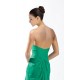 Sheath Sweetheart Long Green Chiffon Prom Evening Formal Dresses ED010853