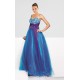 Modest Sweetheart Tulle Floor Length Prom Evening Formal Dresses ED010865