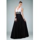 A-Line Halter Black White Long Prom Evening Formal Dresses ED010867 A-Line Halter Black White Long Prom Evening Formal Dresses ED010867