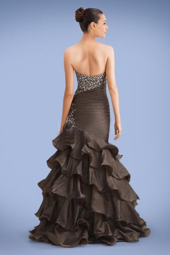 Trumpet/Mermaid Sweetheart Ruffle Beaded Long Prom Evening Formal Dresses ED010885 Trumpet/Mermaid Sweetheart Ruffle Beaded Long Prom Evening Formal Dresses ED010885