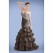 Trumpet/Mermaid Sweetheart Ruffle Beaded Long Prom Evening Formal Dresses ED010885